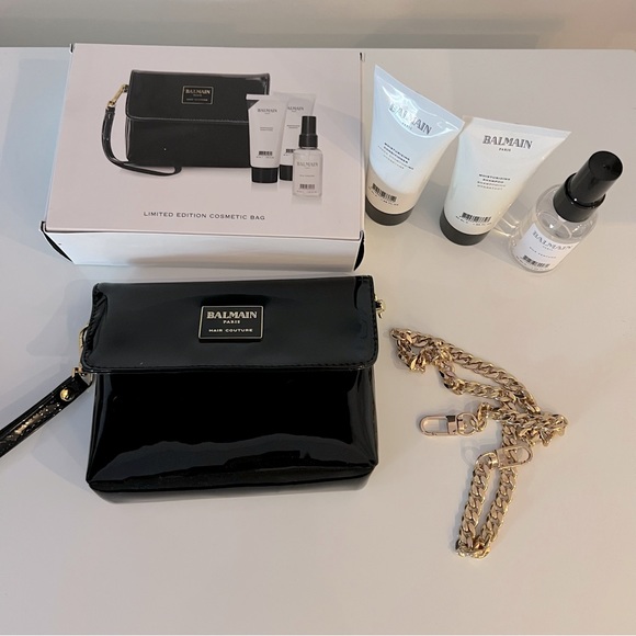 Balmain Accessories - Balmain Paris Limited Edition Cosmetic Bag Set